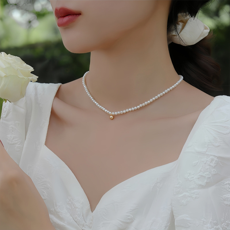 Hermosa perla de alto valor de diseño de tobillo femenino de alta calidad, nicho de tobillo sexy, joyería de lujo ligera, no se desvanece