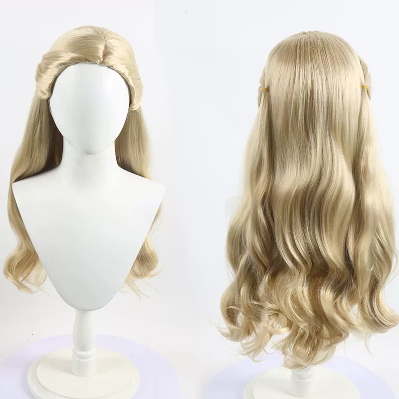 魔法坏女巫 格林达cos假发 2024新电影 WICKED金色卷发