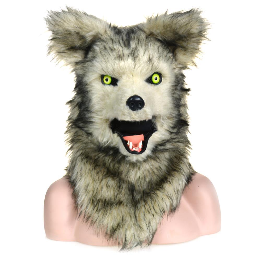 Máscara de cabeza de animal de cara completa Lobo Oso conejo León leopardo fotografía bola rendimiento máscara de película fabricante