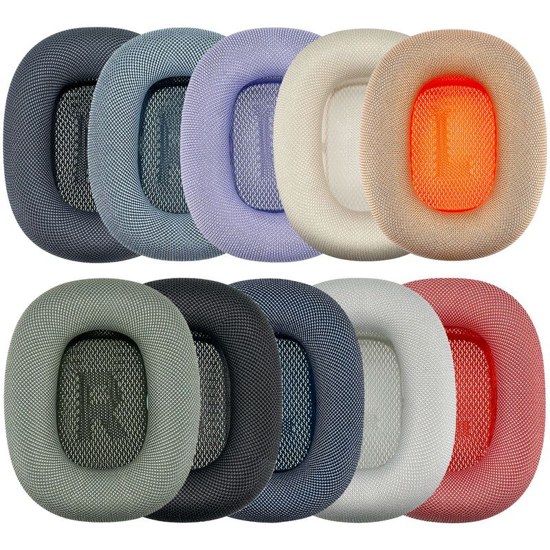 Suitable for Apple AirPods Max first and second generation ear pads, ear covers, over-ear headphone covers, silicone sponge covers Suitable for Apple AirPods Max first and second generation ear pads, ear covers, over-ear headphone covers, silicone sponge covers