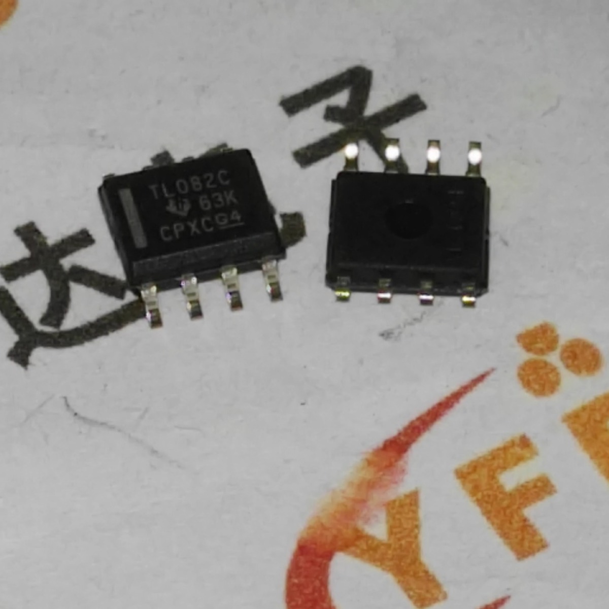 原装TI德州 TL082CDR SOP8贴片 TL082C 运算放大器芯片