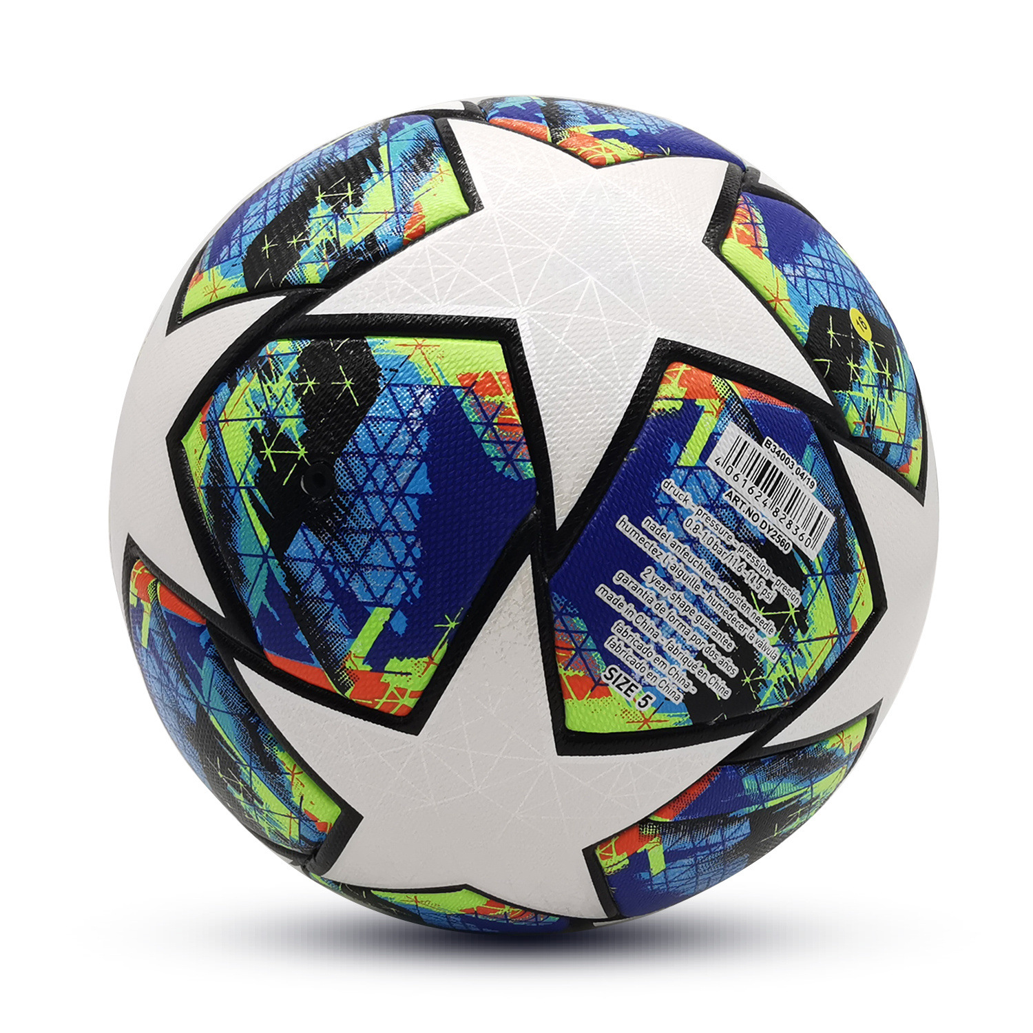 Nuevo número 5 Copa del Mundo de fútbol Copa de Europa Copa América Liga de Campeones con el mismo pegado pu adhesivo número 4 fútbol transfronterizo