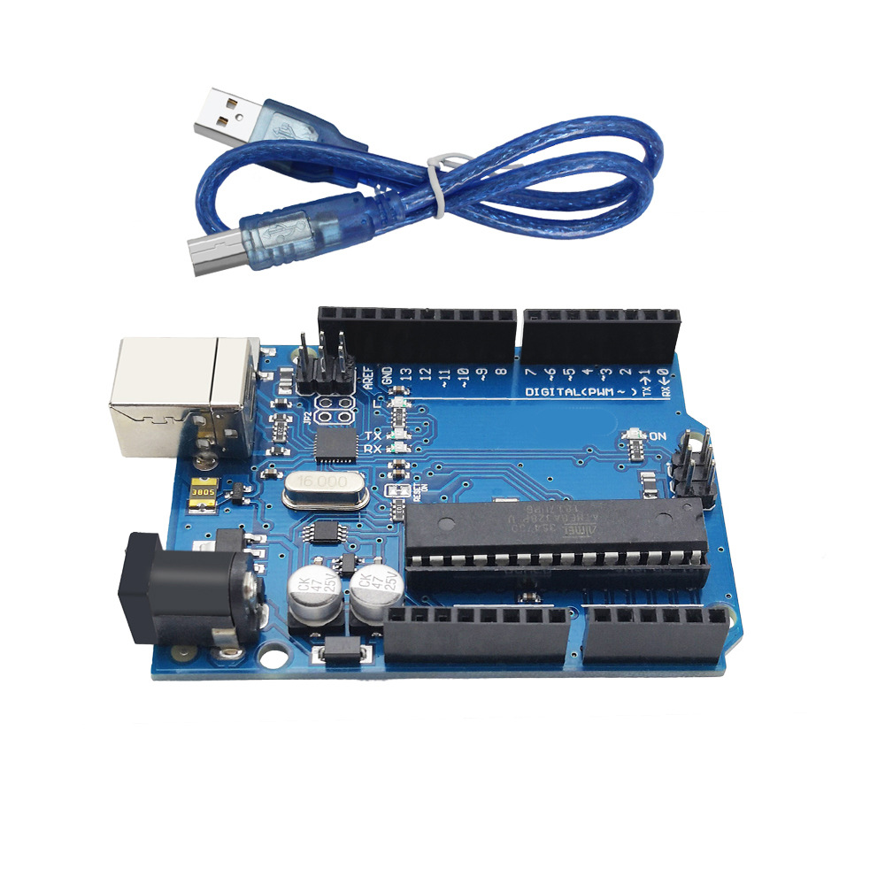 UNO R3 Official atmega328p MCU 16U2 Module Compatible with Arduino Programming Development Board Motherboard