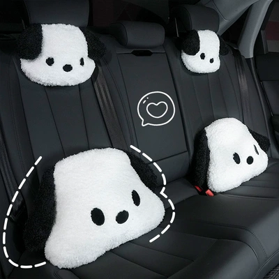 Headrest — Headrest Pillow Cute Black and