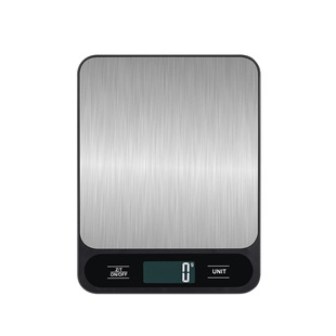 Factory wholesale new flat food baking weighing 10kg electronic platform scale 5kg stainless steel kitchen scale