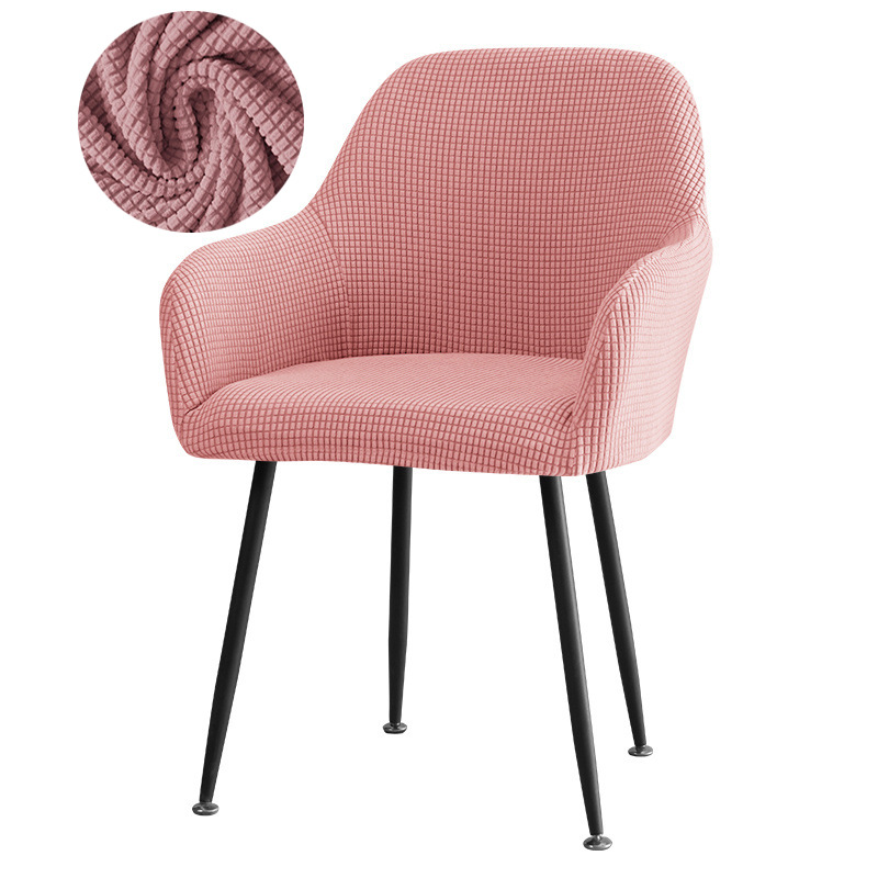 cubierta de sillón gruesa de granos de maíz cubierta de silla de oficina giratoria cubierta de silla de comedor de hotel casero cubierta de silla de banquete sensación de alto nivel