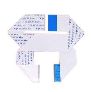Supply of Ffc Flexible Cable Customization, Blue and White Flat Flexible Cable Processing 41P and 51P, Lcd Screen Internal