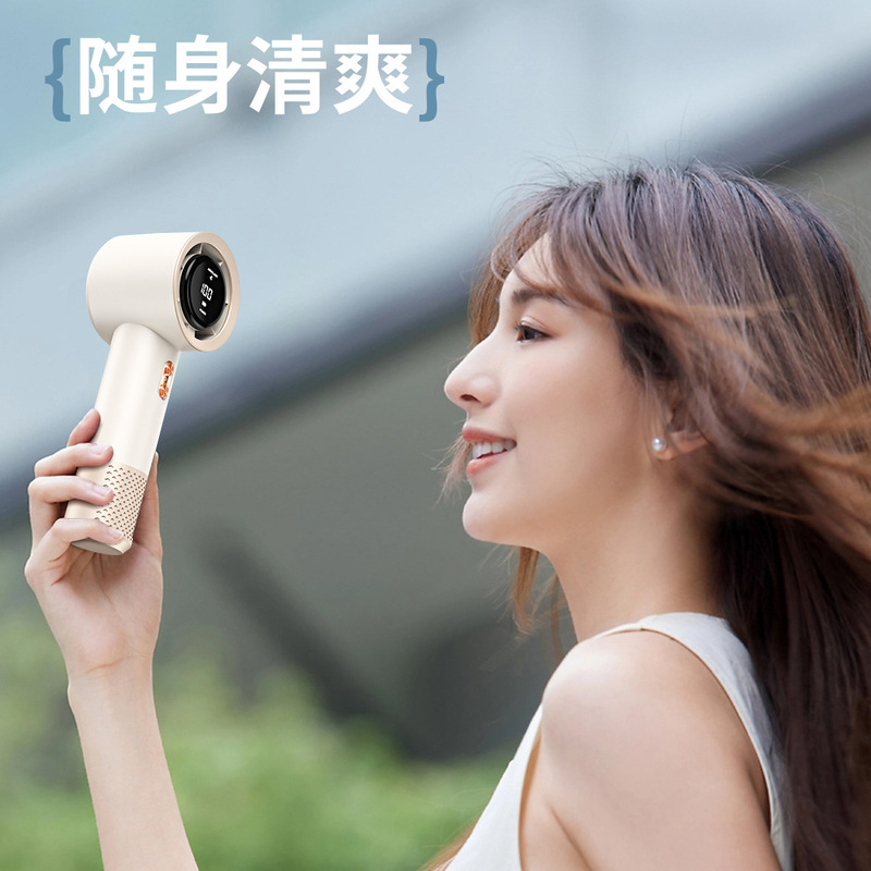 跨境2025新款T11高速手持小风扇 迷你户外便携式无叶涡轮USB风扇|undefined