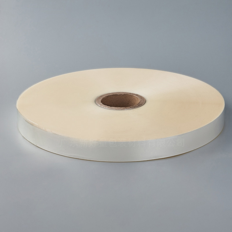 Bopp película termosellada transparente de grado alimenticio cabeza de tarjeta película termosellada opp embalaje automático película en rollo película termosellada película de embalaje de pajita