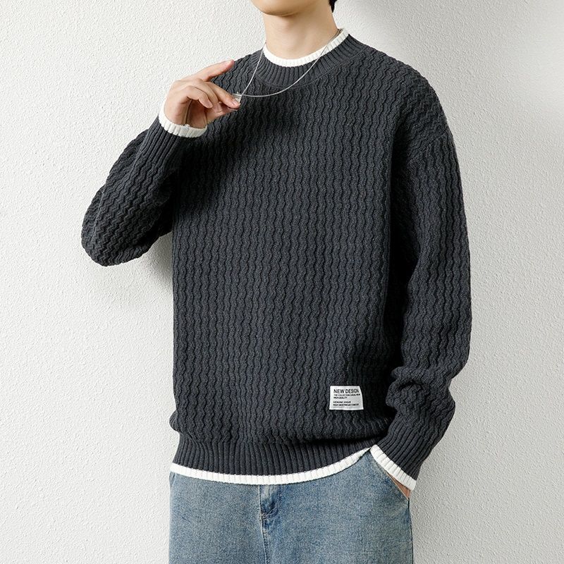 demi-season knitted woolen fashionable trend sweater