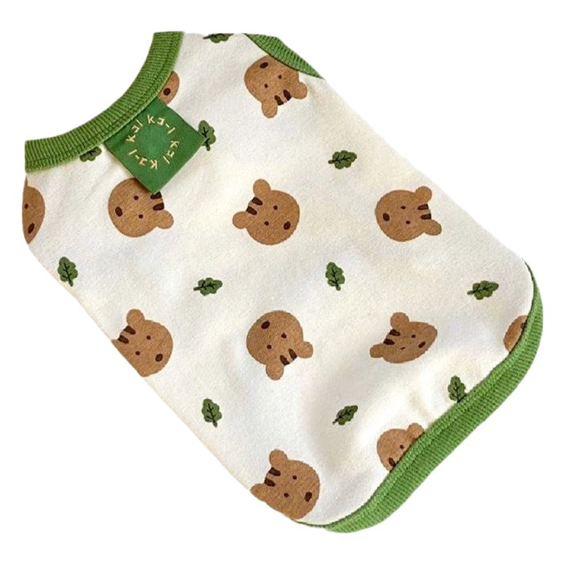 Осенняя новая домашняя одежда, чем медведь собачья одежда Тедди Шнаунери Бомей VIP-собака маленькая собака де бархатный ватный жилет