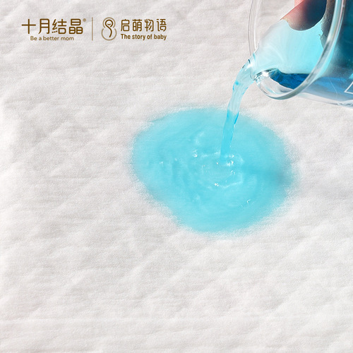 October Crystal Baby Diaper Pad Disposable Waterproof Breathable Cotton Baby Newborn Care Mattress Protector