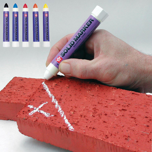 Colorful Industrial Wax Crayons Sakura Cherry Blossom XSC Solid Paint Pen Industrial Marker Pen Wholesale Steel Marking Pen 