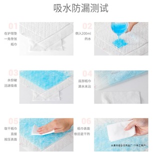 [Brand Hot Sale] October Crystal Maternity Pads Postpartum Mattress Care Pads Disposable Menstrual Pads Baby Diapers