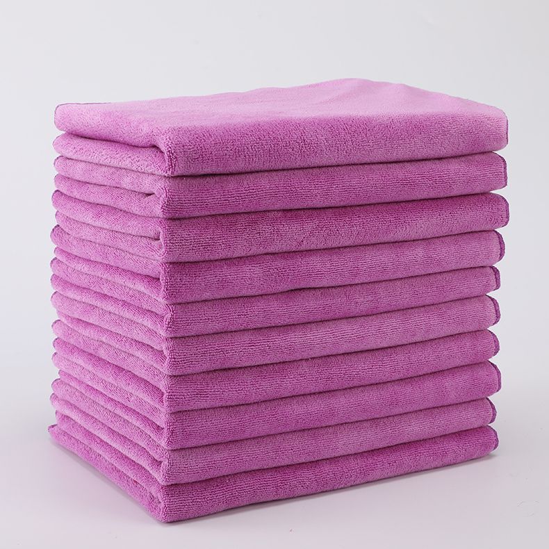 Los fabricantes de toallas de peluquería venden al por mayor toallas de limpieza de belleza suaves y absorbentes de agua que no son fáciles de perder image 11