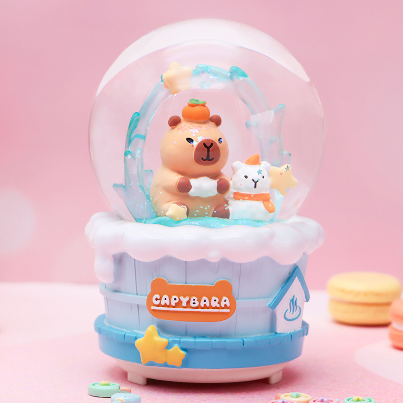 8515 Capybara Hot Spring Trip B Type Blue