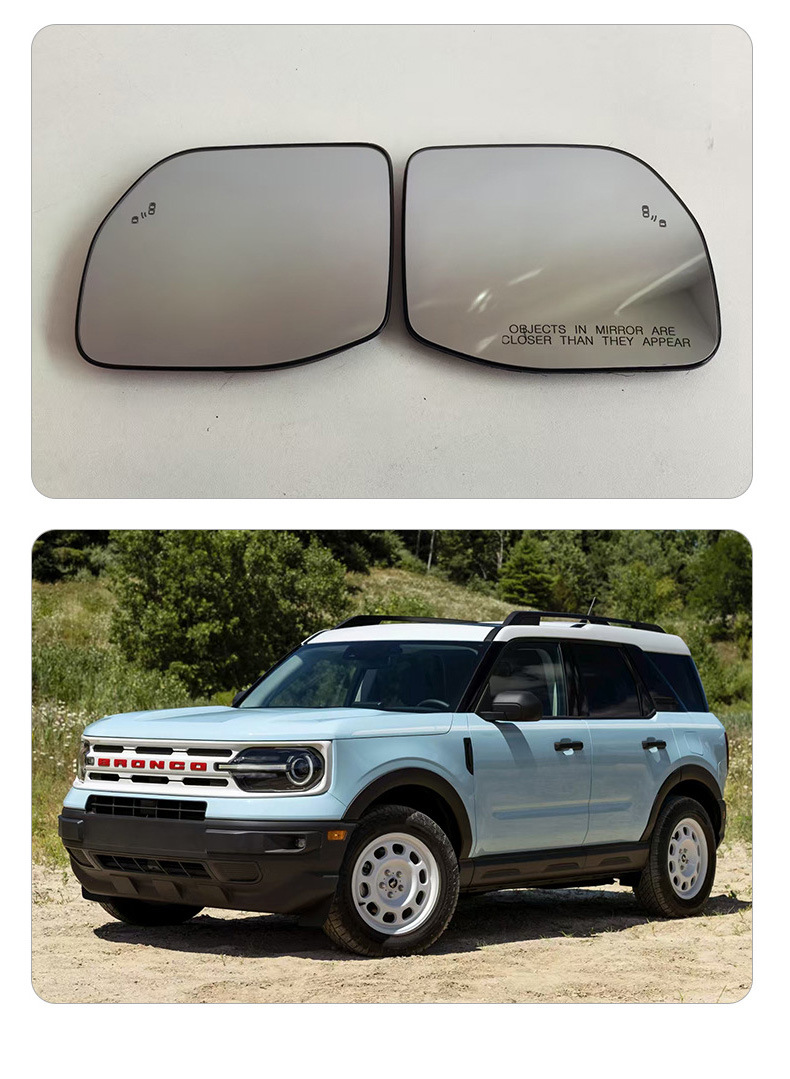 Ready Stock Supply Suitable for 22Bronco Sport Rearview Mirror Reversing Mirror Rearview Mirror Assembly and Accessories Wholesale