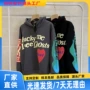 情侣款涂鸦爱心男女卫衣
