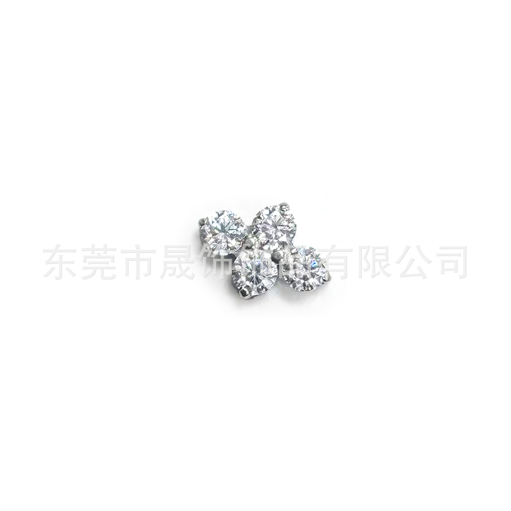 F136 Titanium Alloy 圆 Zirconia 四叶草 Ear Stud Studded 5A Cubic Zirconia Helix Cartilage Stud G23 Titanium Labret Stud Piercing Jewelry Accessories