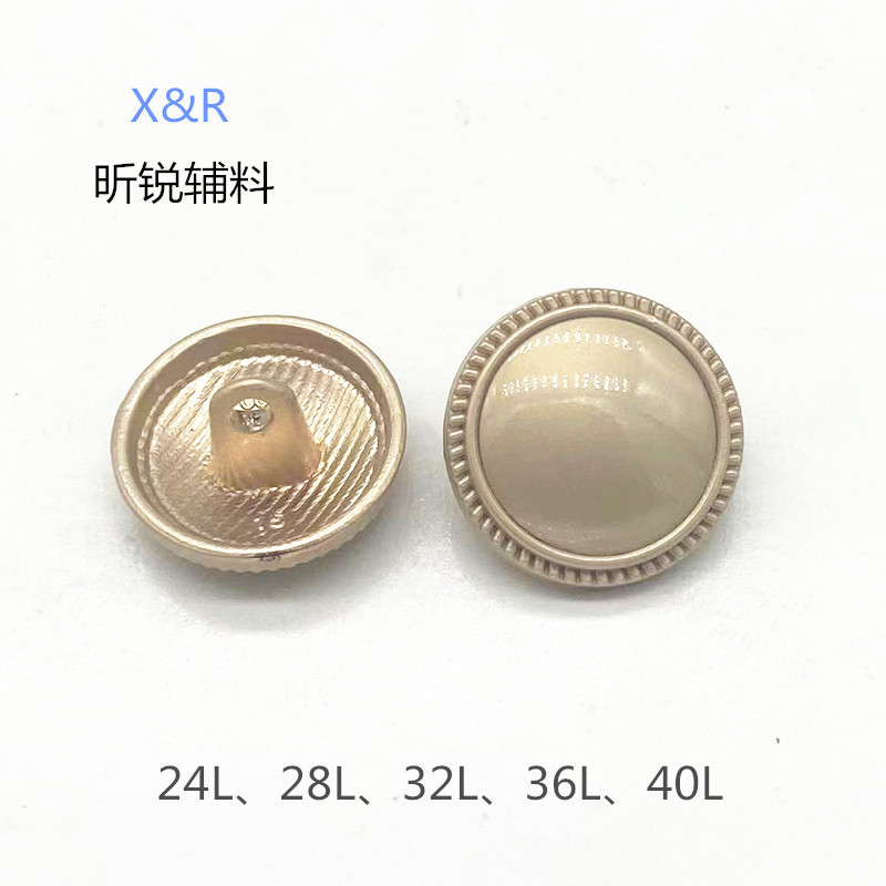 Hot Selling Glossy Mushroom Round Metal Buttons with Feet, Hand-sewn Simple Small Fragrant Style Woolen Outwear Decorative Buttons Hot Selling Glossy Mushroom Round Metal Buttons with Feet, Hand-sewn Simple Small Fragrant Style Woolen Outwear Decorative Buttons