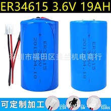 ER34615 3.6v 19AH 水表 数控 PLC SMB CPU 锂电池