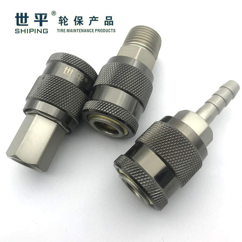 厂家批发世平20SH黑金刚快速接头8mm 插管型quick coupling