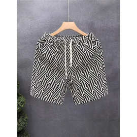 设计感重磅短裤男款潮牌外穿五分裤2025夏季新款男士高端休闲裤子