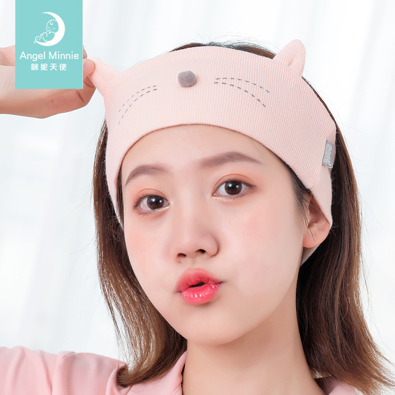 Pregnant Women's Hair Band Treasure Mother's Turban Maternal Turban Moon Hat Face Wash Hair Band High Elastic Hair Band Hair Band for Four Seasons