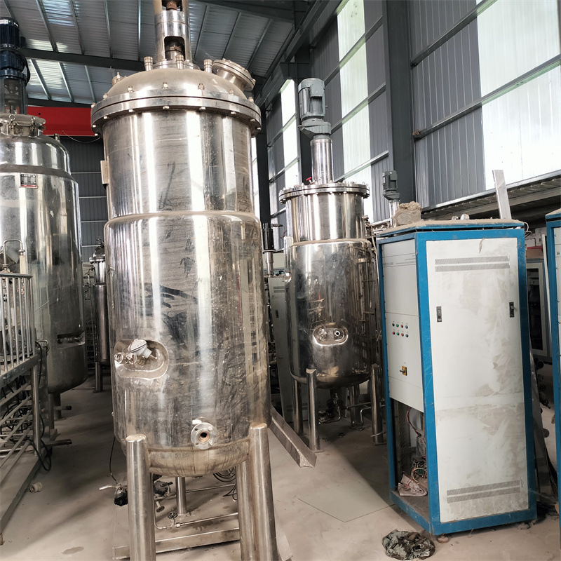 处理二手不锈钢发酵罐  化工真空发酵设备 不锈钢双层立式密封罐