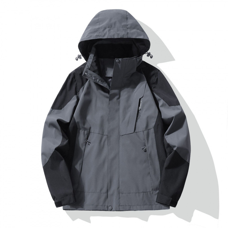 남성 모델 - 그레이 블랙