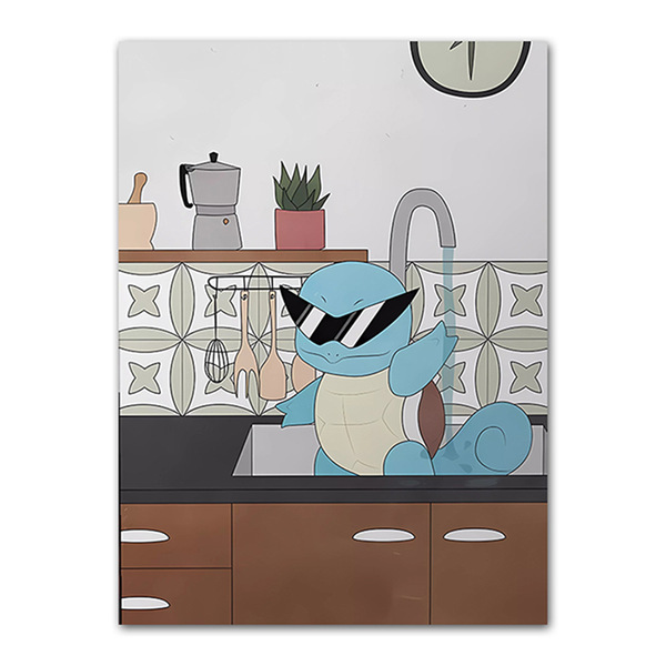 Cross -border Shopee Japanese anime decorative painting Pokémon…