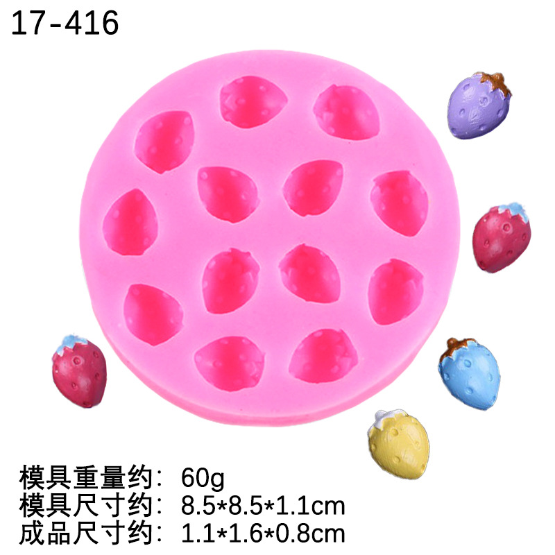 Una variedad de crema postre helado galletas molde silicona aromaterapia vela fresa donut accesorios creativos