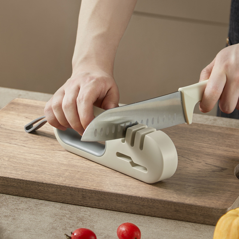 El nuevo afilador de cuchillos multifuncional 2025, herramientas para el hogar, afiladores rápidos, palos de piedra, cuchillos de cocina, artefactos de corte de cuchillas especiales