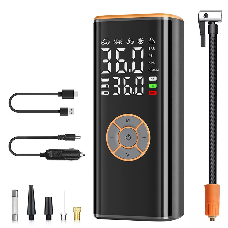 Беспроводной автомобильный цифровой дисплей надувной насос портативный надувной насос для автомобиля Бао воздушный насос электрический седан шинный насос