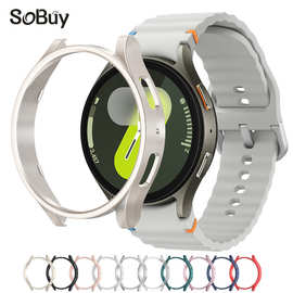 适用三星watch7 手表镂空保护壳galaxy watch6 40/44mm边框FE表壳