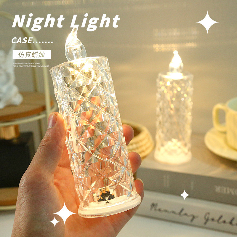 Amazon's Best-Selling Electronic Candle Valentine's Day Rose Halo Romantic Led Luminous Night Light Wholesale Amazon's Best-Selling Electronic Candle Valentine's Day Rose Halo Romantic Led Luminous Night Light Wholesale