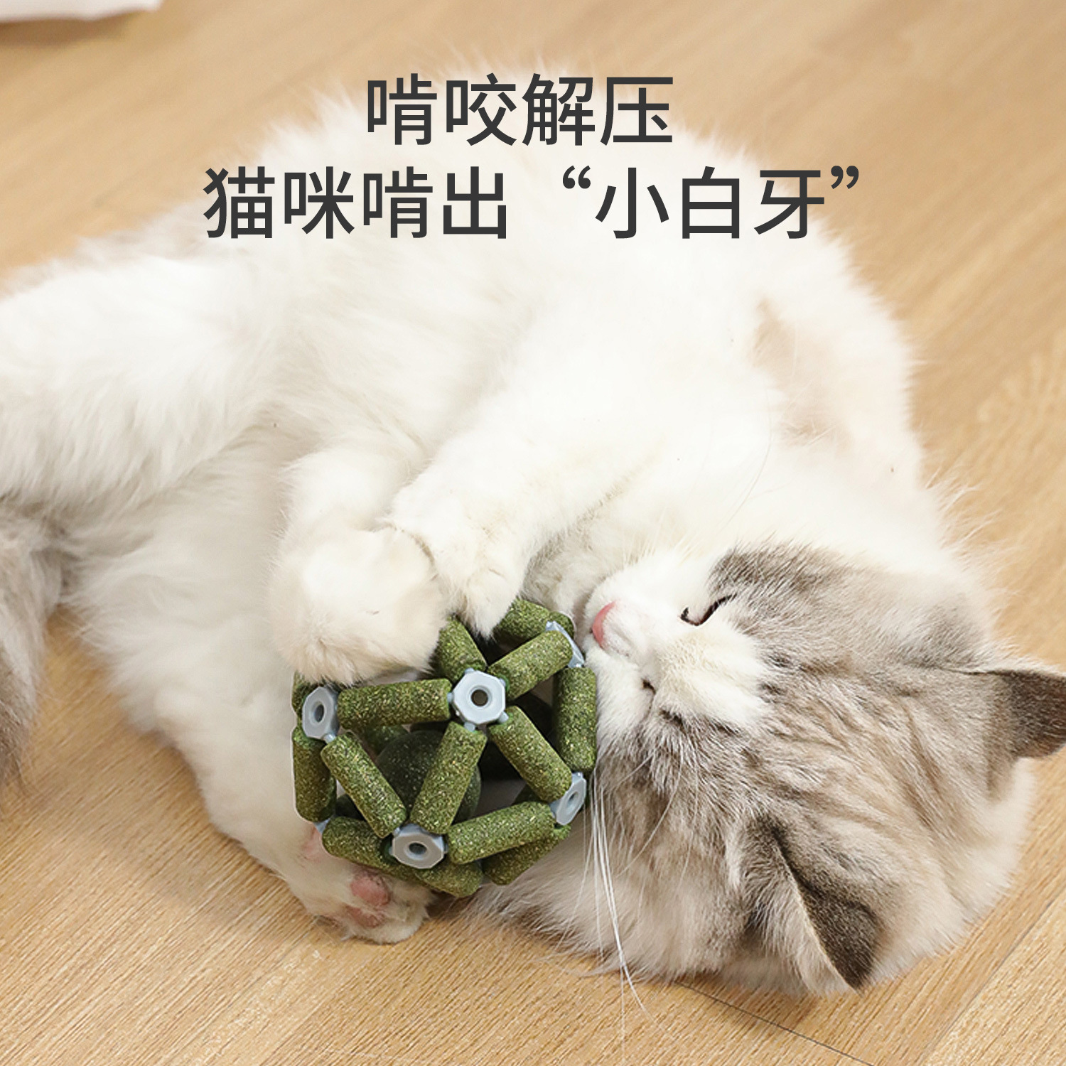 Snacks para gatos Pipi Amoy bolsa mejorada menta gatera bola exquisita palo molar mascota juguete para gatos al por mayor