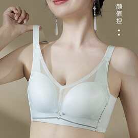 芙蓉8920时尚细腻网纱蕾丝文胸背心款34-38/34-40中厚B杯侧收文胸