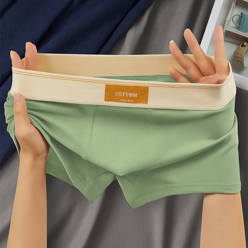1/3 Pieces of Pure Cotton Men's Underwear, Men's Boxer Briefs, Breathable Youth Pants, Trendyy and Sexy Boxer Shorts 1/3 Pieces of Pure Cotton Men's Underwear, Men's Boxer Briefs, Breathable Youth Pants, Trendyy and Sexy Boxer Shorts