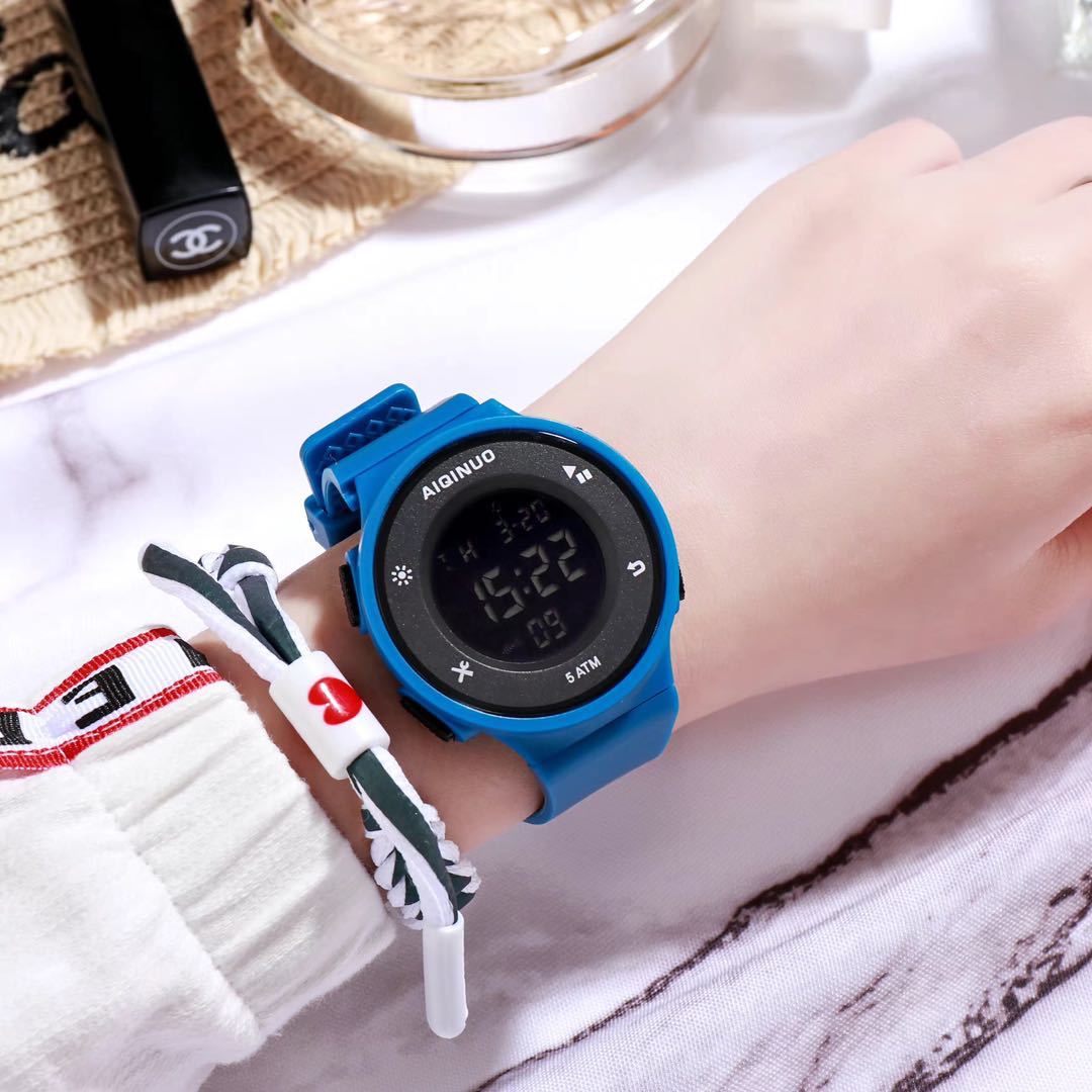 Electronic Watches for Men and Women, Teenagers, Junior High School Students, Trendy, Middle and High School Children, Girls, Sports, Waterproof, Factory Wholesale