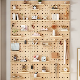 收纳洞洞板;木质工艺品