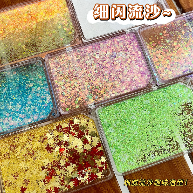 透明 6*9 四季流砂レンガシンプルなガチャファンタジーオイルガチャレンガカラー DIY 手作りガチャカード|undefined