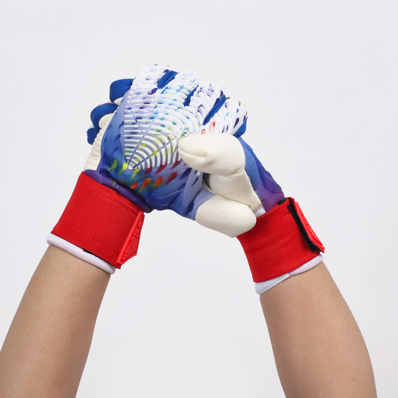 Fábrica mayorista de guantes de portero de fútbol para niños adultos guantes de látex protectores de dedo de portero protectores de mano