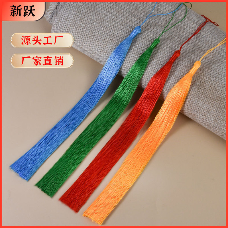30cm Long Tassel Fringe Accessory for Mid-Autumn Gift Boxes, Traditional Chinese Style Hanfu Vertical Tassel Clothing Decoration 30cm Long Tassel Fringe Accessory for Mid-Autumn Gift Boxes, Traditional Chinese Style Hanfu Vertical Tassel Clothing Decoration