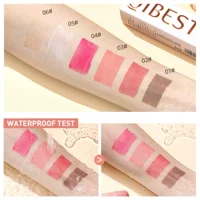 QiBest Многофункциональная ручка для макияжа Румяна Highlight Contouring Pen Перламутровая тонкая вспышка Матовая натуральная осветляющая косметика для лица