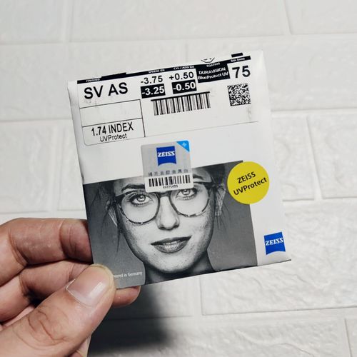 Zeiss lens 1.74 diamond cubic anti-blue light 1.67 new clear platinum film A series lotus film myopia glasses