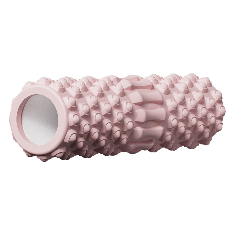 Espuma eje Lobo diente columna de yoga Rolling back músculo fascia relajación masajeador EVA Langya becerro que forma el rodillo