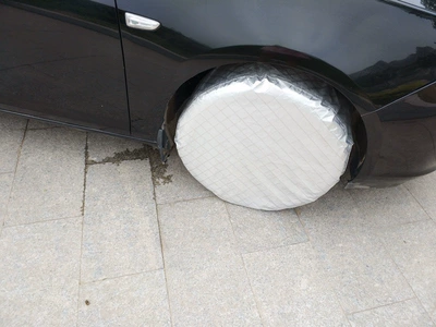 Spare wheel cover — cover/sun protection tire cover/rainproof - large-size-with-fleece-lining-standard-version-1-piece