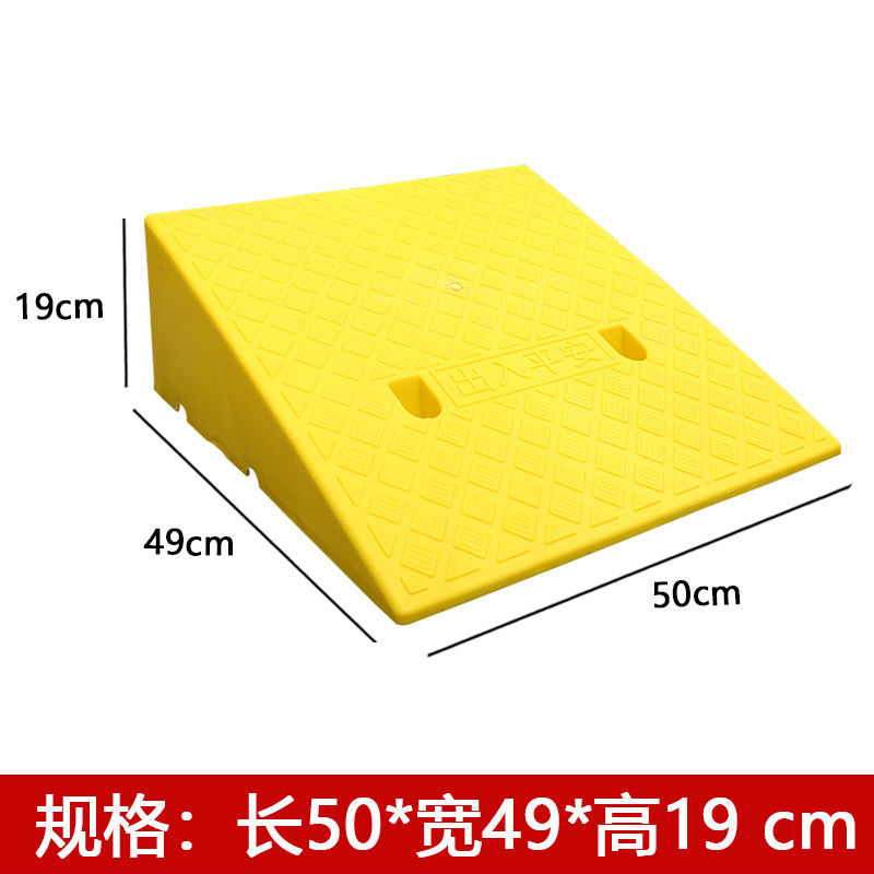 Estera pendiente paso estera umbral estera carretera pendiente de plástico coche cuesta arriba escalada carretera diente velocidad golpe pendiente tablero