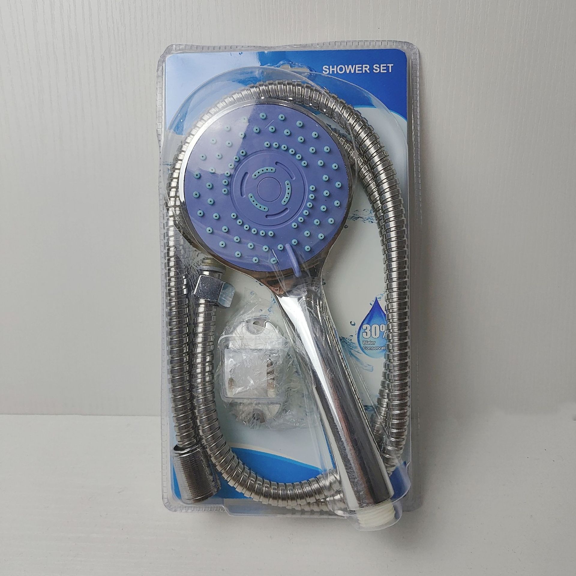 Comercio exterior al por mayor pequeño conjunto de ducha de tres piezas conjunto de ducha de tubo de ducha base conjunto de ducha